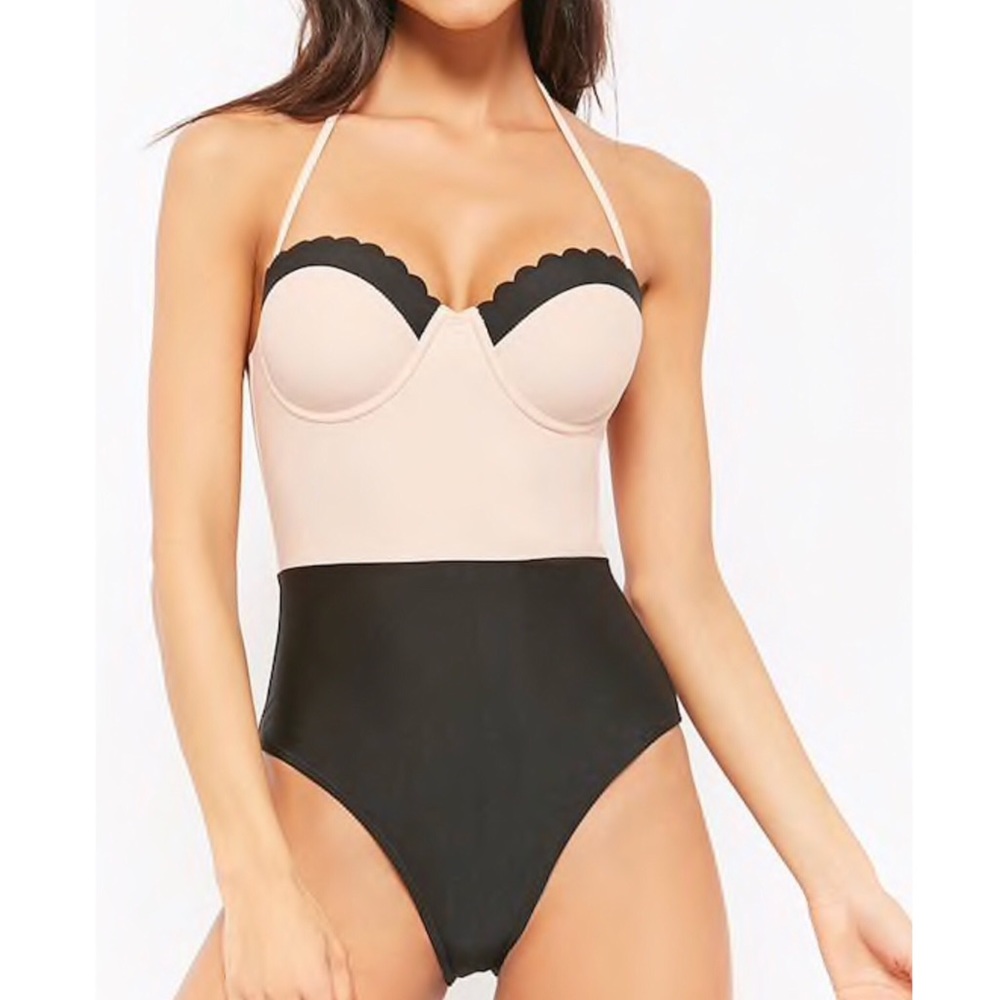 Forever 21 Sweetheart One-piece swimsuit